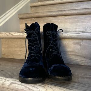Kendall and Kylie Velvet Boots
